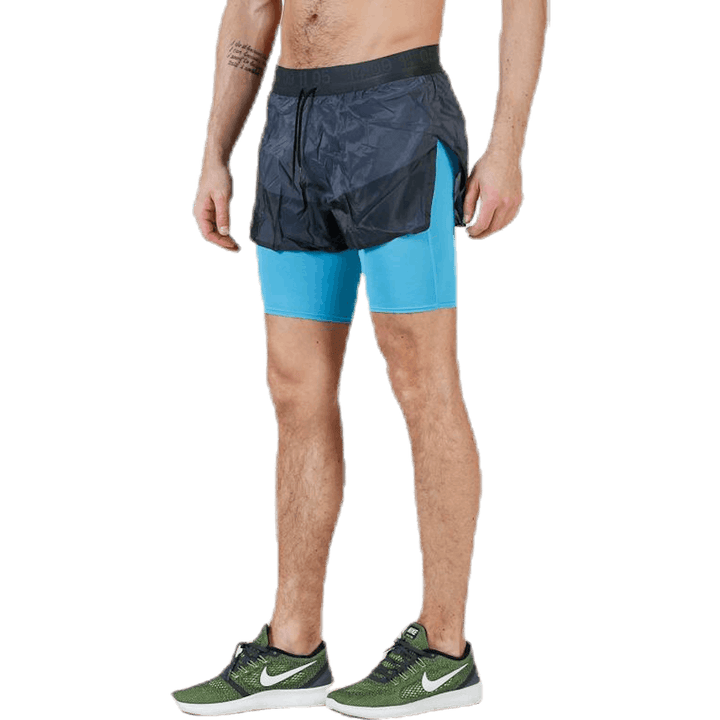 2'' 2in1 Short Teck Pack Blue/Black