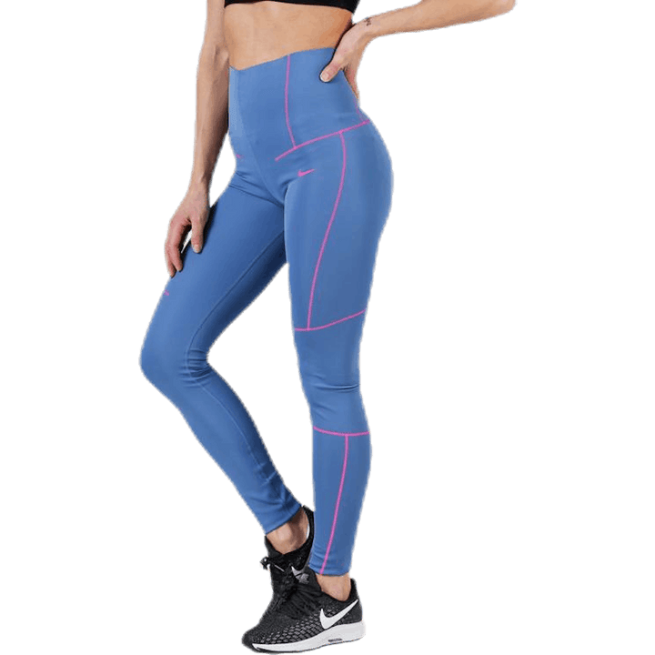 SPT Zig Zag Tights Blue/Pink