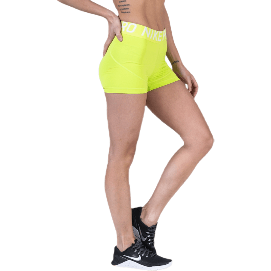 New Pro Short 3in White/Yellow