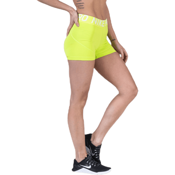 New Pro Short 3in White/Yellow