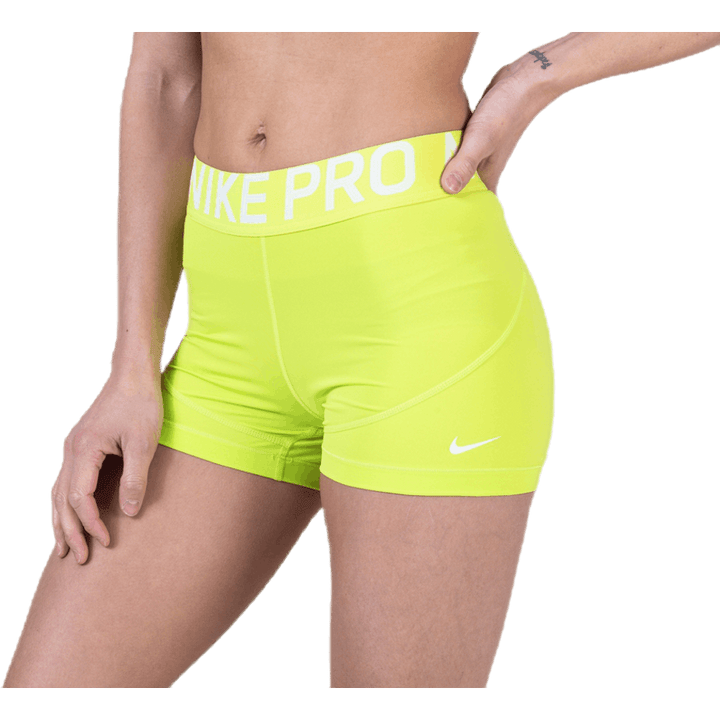 New Pro Short 3in White/Yellow