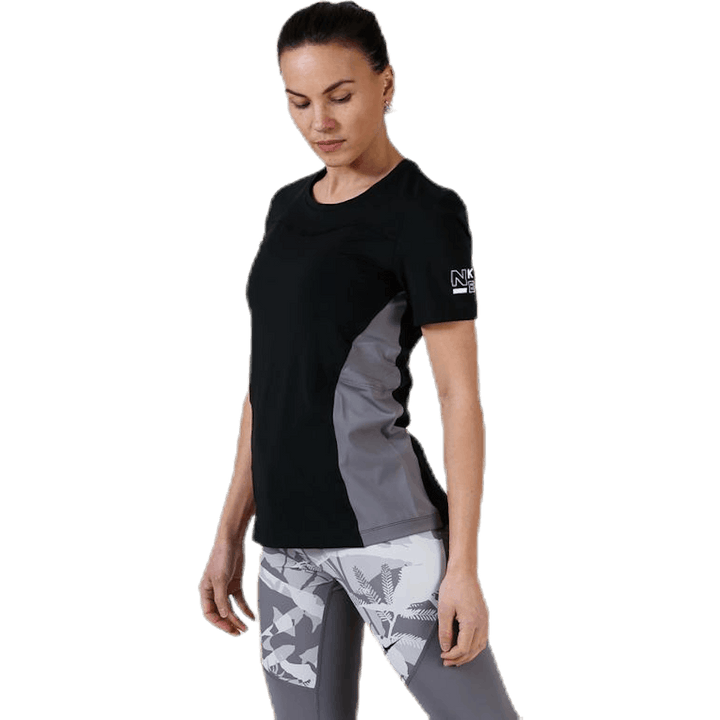 Pro Short-Sleeve Top Black/Grey