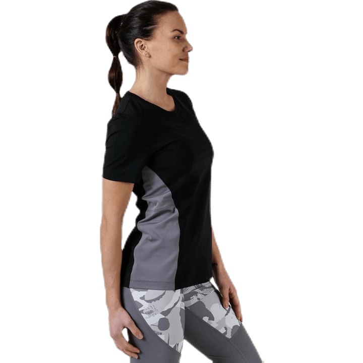 Pro Short-Sleeve Top Black/Grey