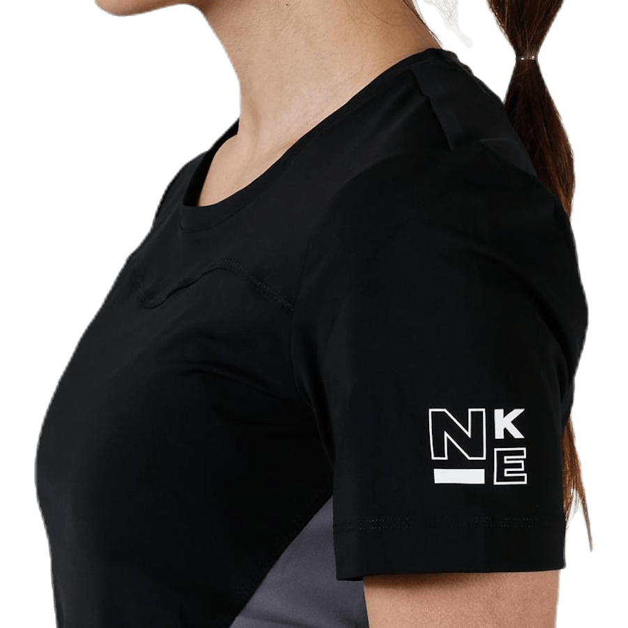 Pro Short-Sleeve Top Black/Grey