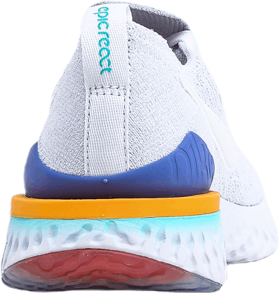 Epic React Flyknit 2 Blau/Orange/Weiß