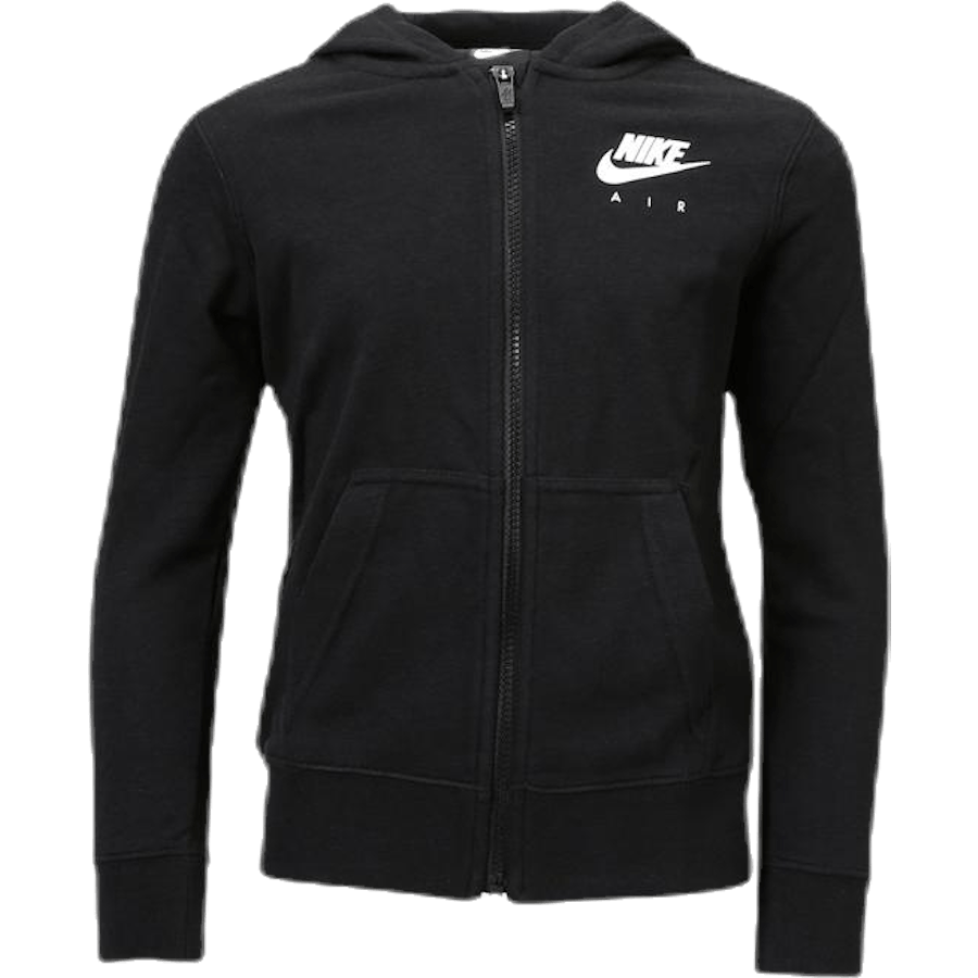 NSW Air Front Zip Junior Black