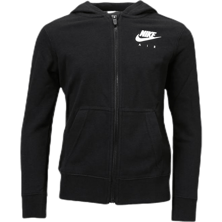 NSW Air Front Zip Junior Black