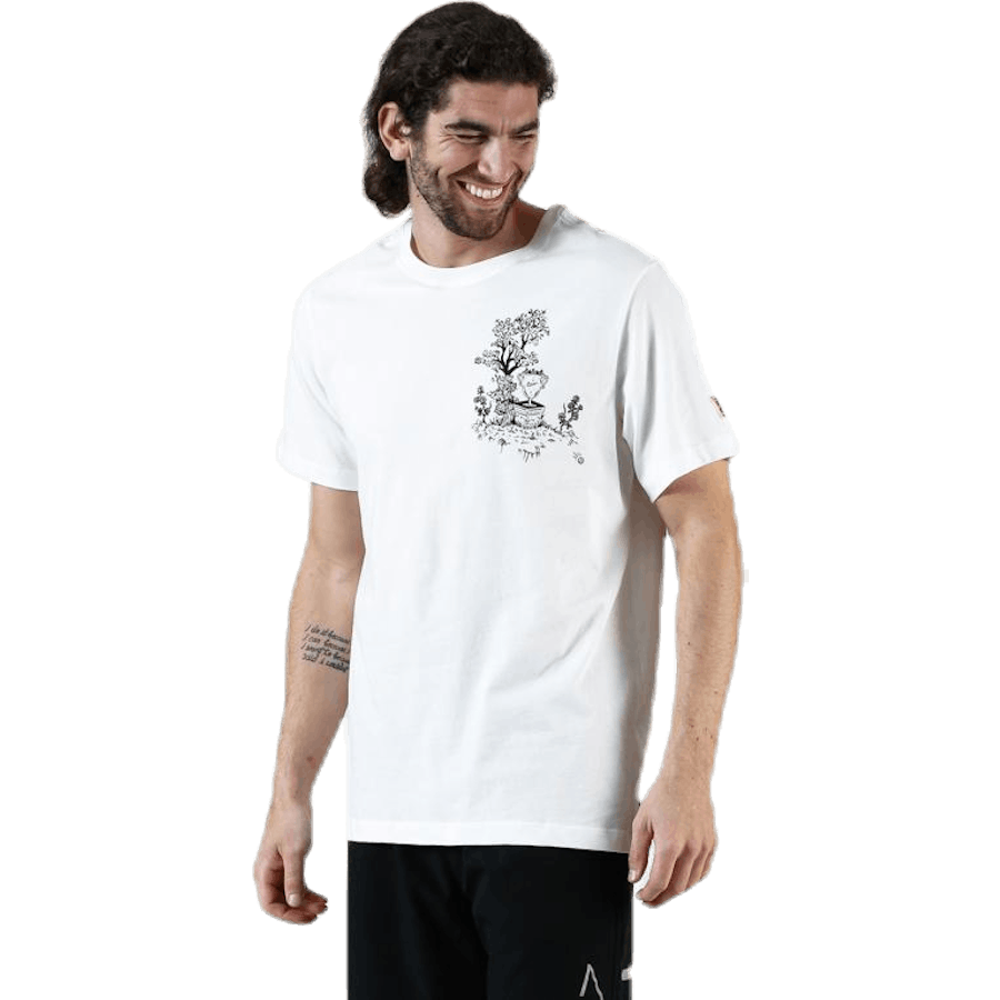 Season Court Tee White/Black
