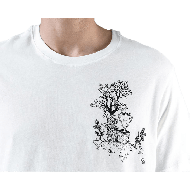 Season Court Tee White/Black