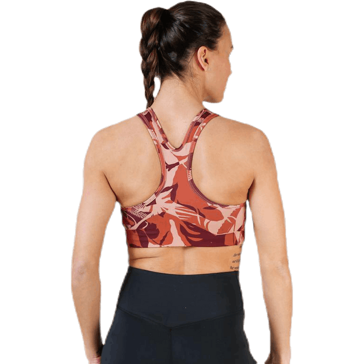 Swoosh Floral Camo Bra Pink/Black