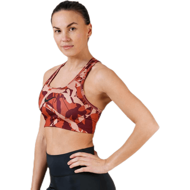 Swoosh Floral Camo Bra Pink/Black