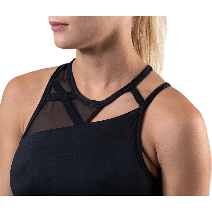 Swoosh Rebel Slash Bra Black