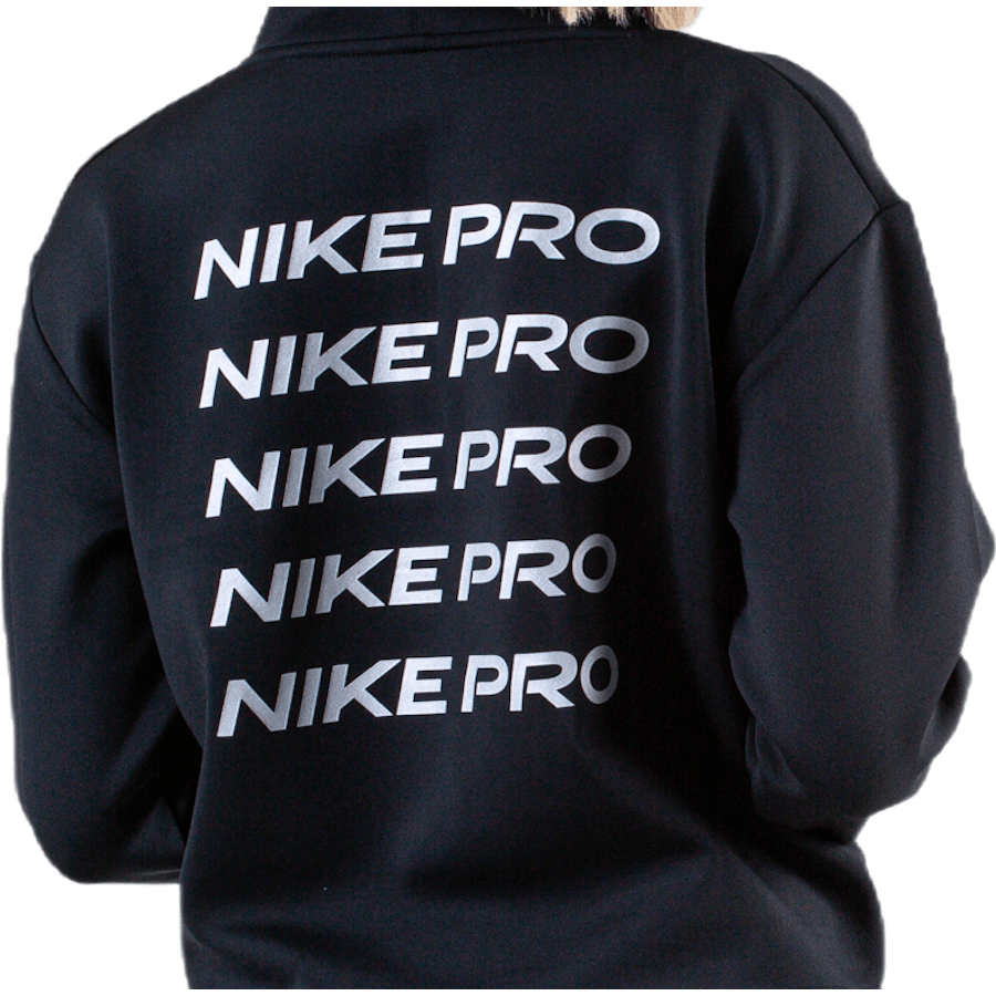 Pro Cropped Pullover Black