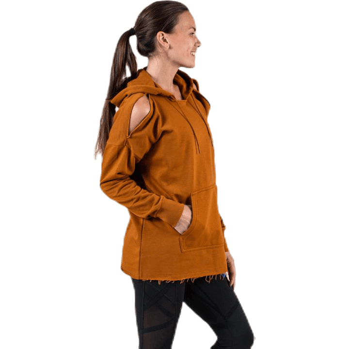 Sweat à capuche polaire Rebel Slash GRX marron