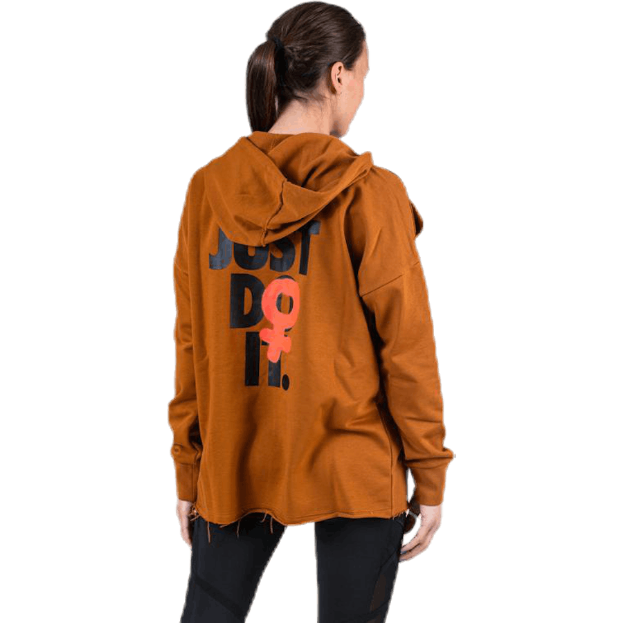 Sweat à capuche polaire Rebel Slash GRX marron