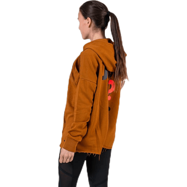 Sweat à capuche polaire Rebel Slash GRX marron