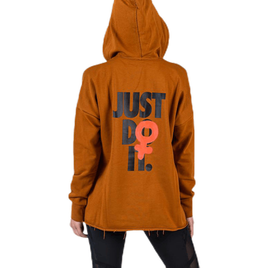 Sweat à capuche polaire Rebel Slash GRX marron