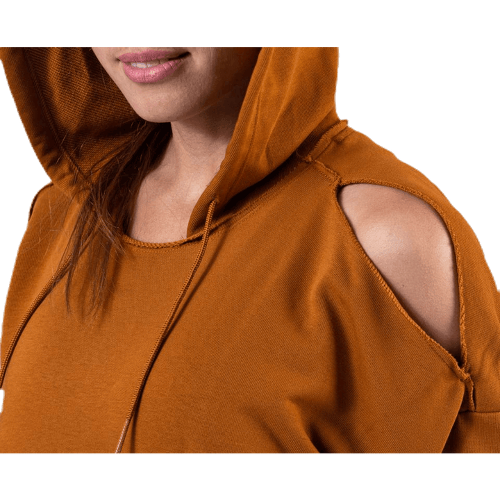 Sweat à capuche polaire Rebel Slash GRX marron