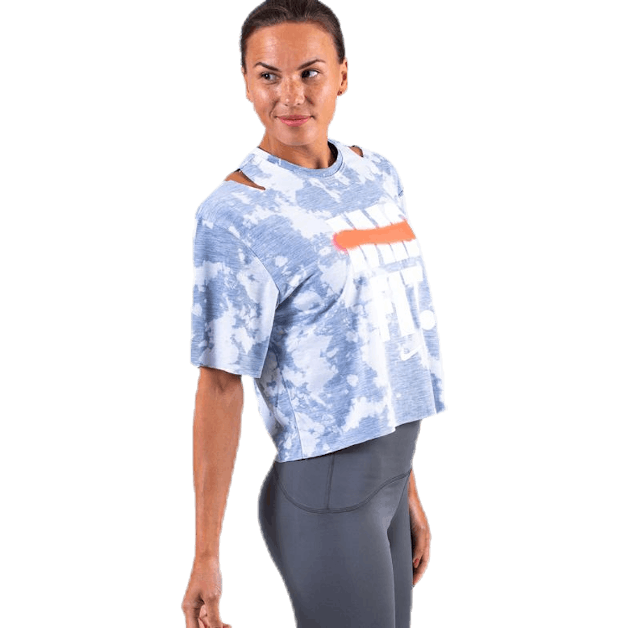 Haut court Rebel SS blanc/gris