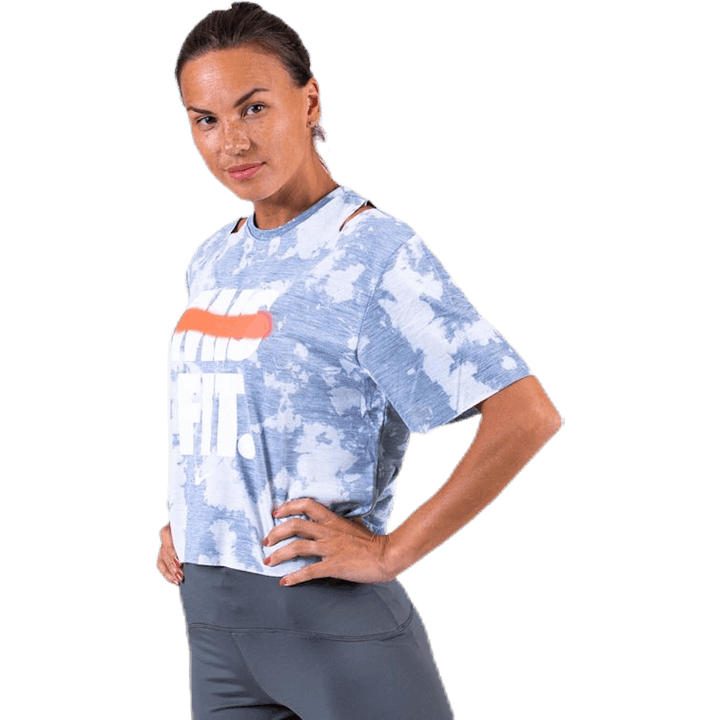 Haut court Rebel SS blanc/gris