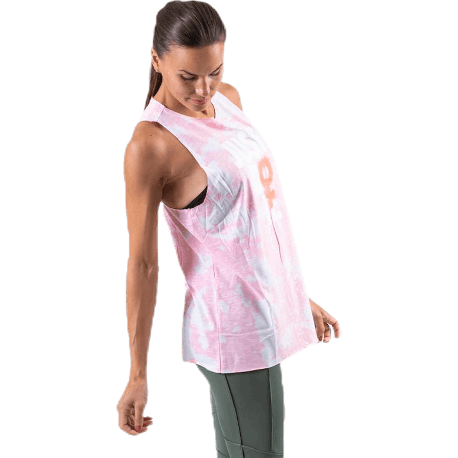 Rebel Sleeveless Top Pink/Patterned