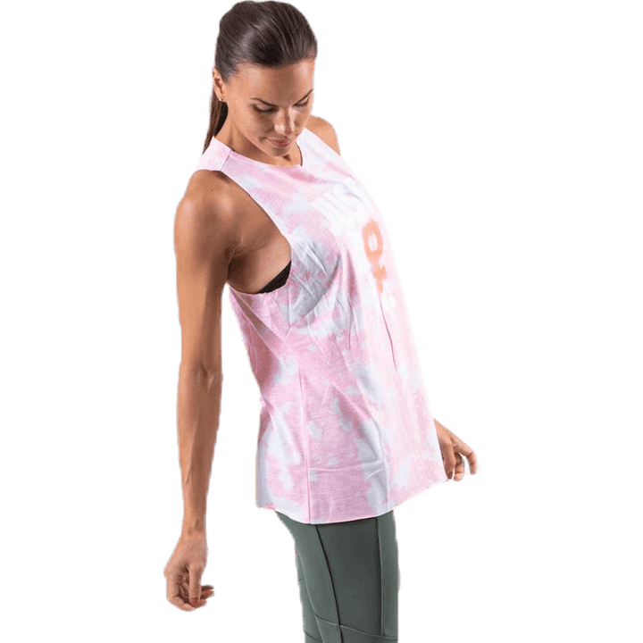 Rebel Sleeveless Top Pink/Patterned