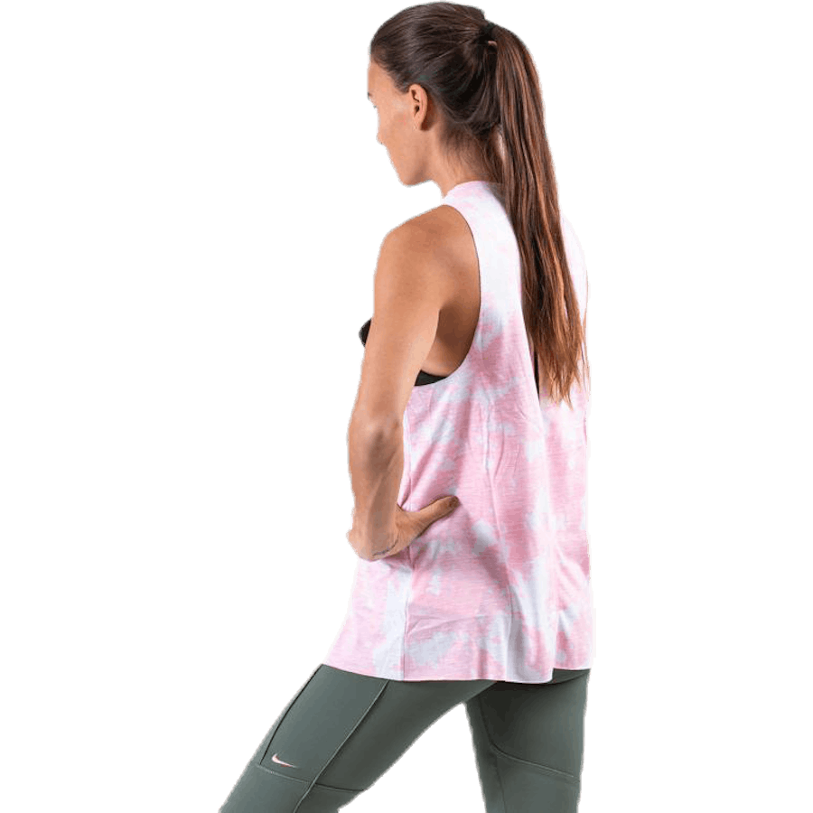 Rebel Sleeveless Top Pink/Patterned