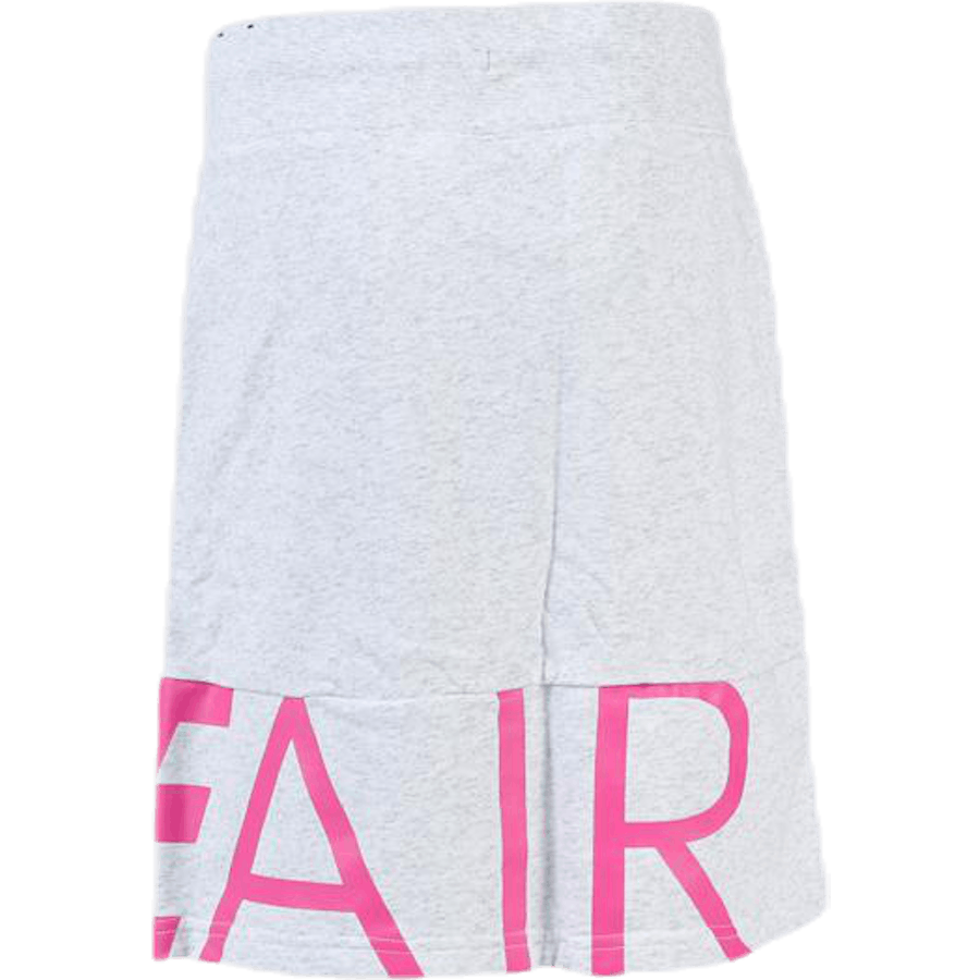 Air Fleece Kjol Ungdom Rosa/Grå