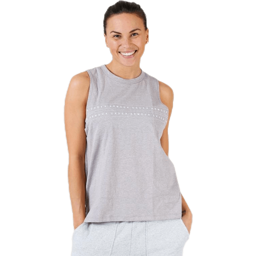 Graphic WM Muscle Tank Grey