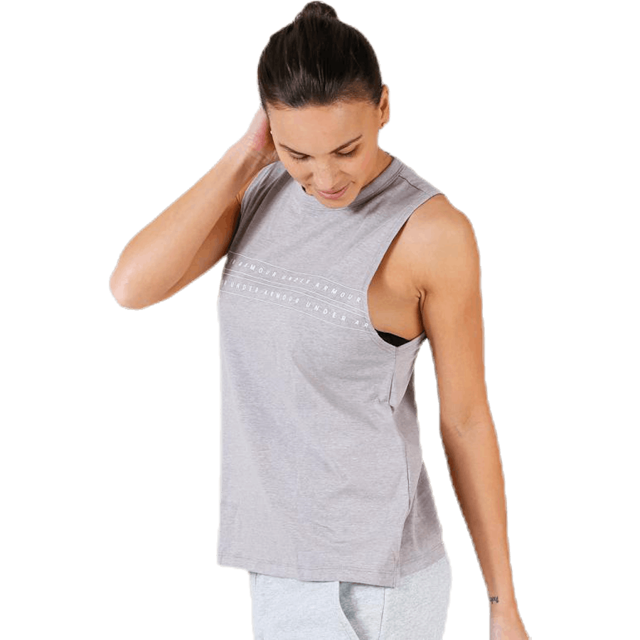 Graphic WM Muscle Tank Grey