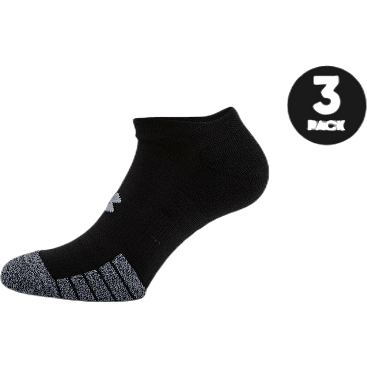Heatgear No Show Black