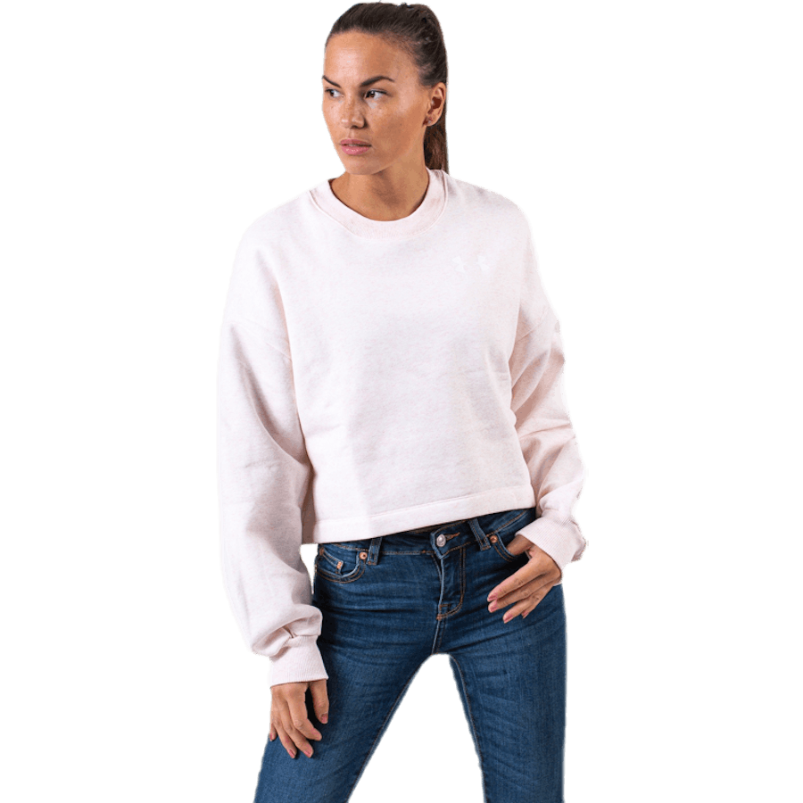 Rival Fleece Graphic Crew Pink