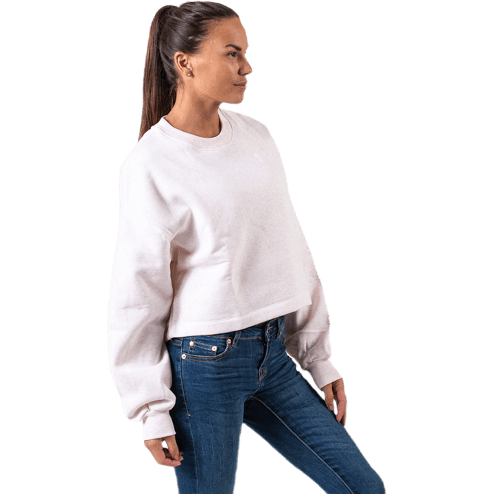 Rival Fleece Graphic Crew Pink
