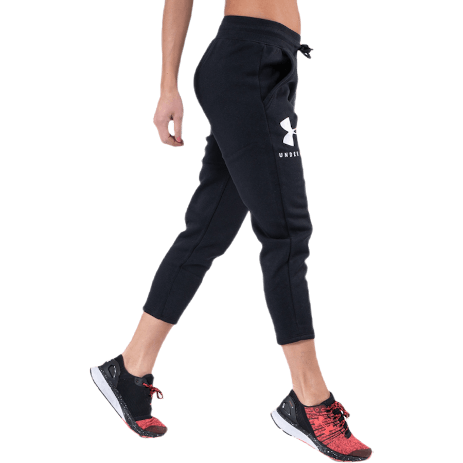 Rival Fleece Sportstyle Graphic Crop Black