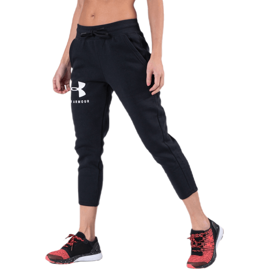Rival Fleece Sportstyle Graphic Crop Black