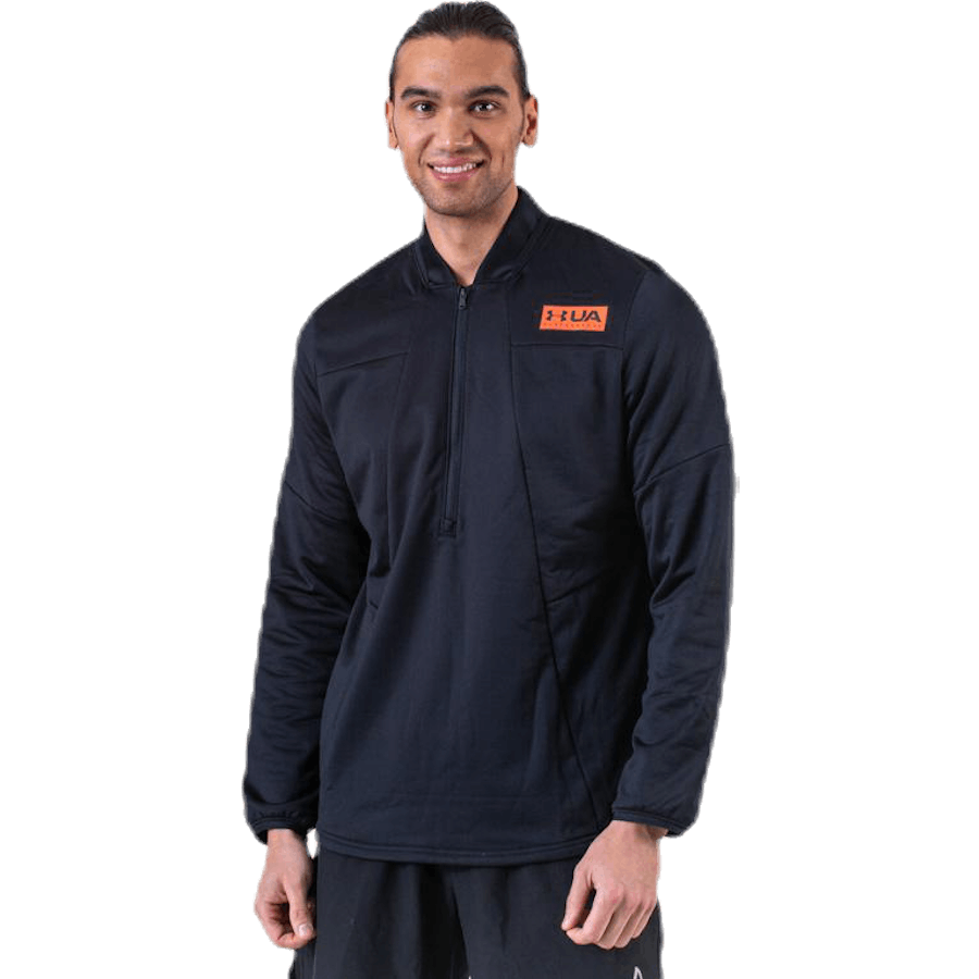 Gametime Fleece 1/2 Zip Musta