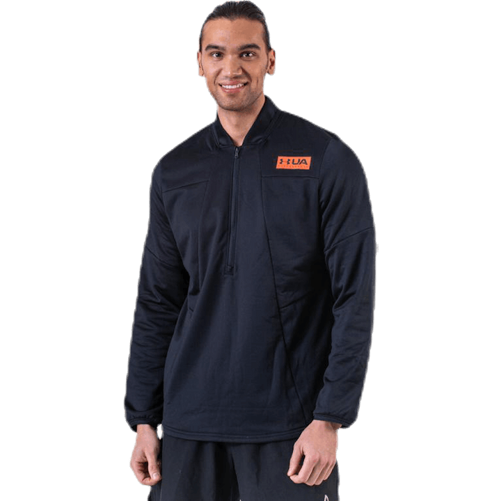 Gametime Fleece 1/2 Zip Musta