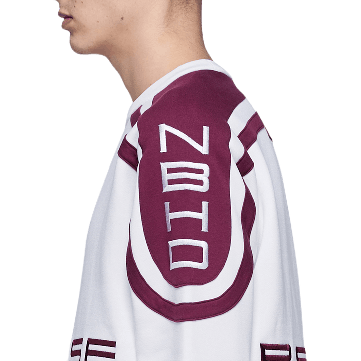 Jersey / Ce-crew . Ls Vit
