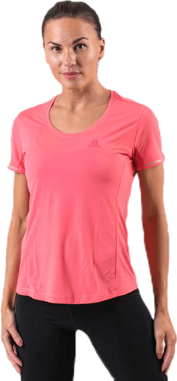 Agile SS Tee Red
