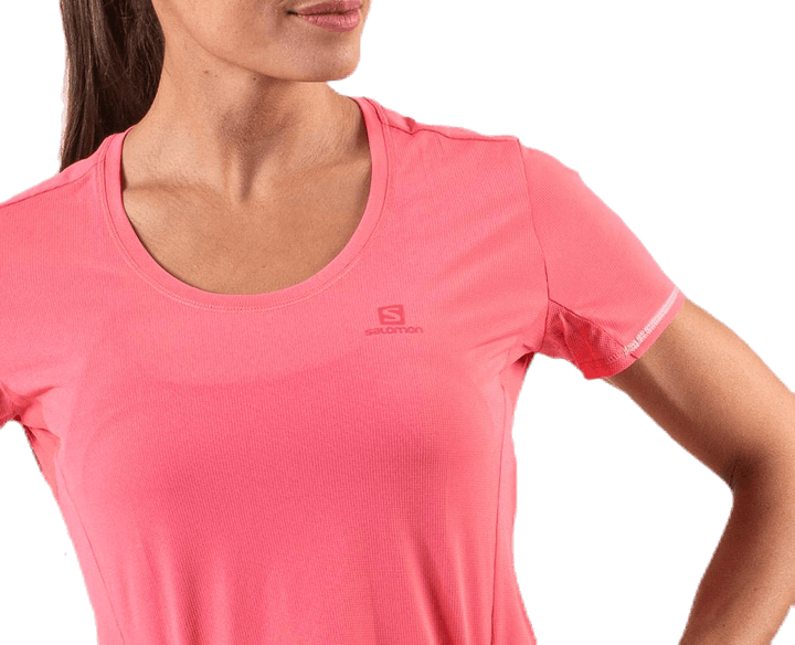 Agile SS Tee Red