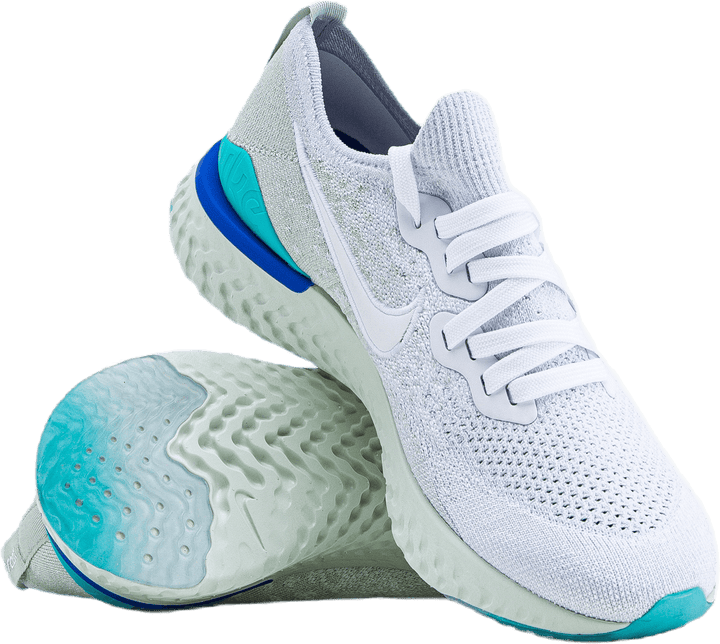 Epic React Flyknit 2 Blue/White