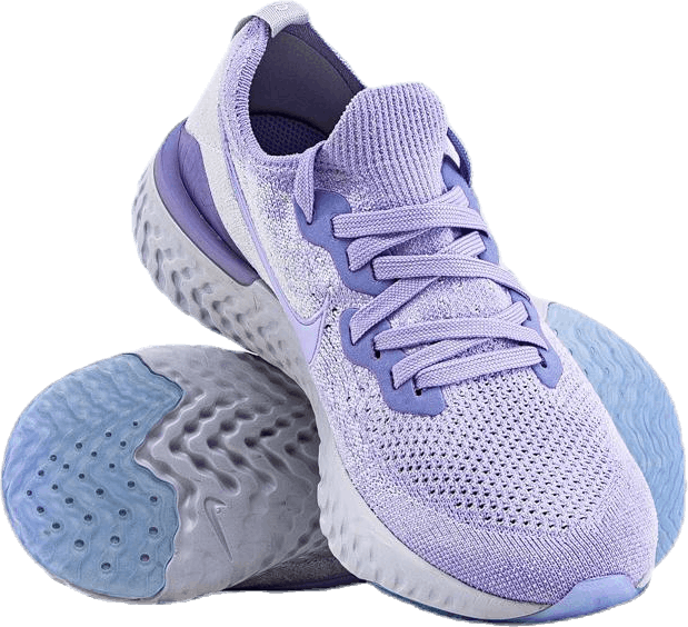 Epic React Flyknit 2 Lila/Weiß