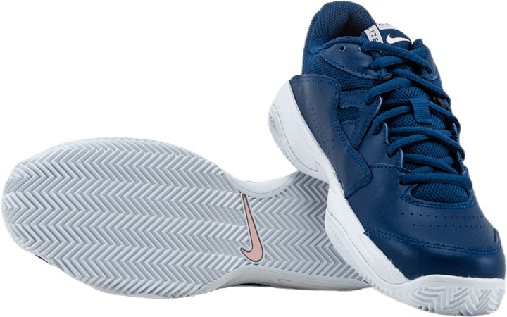 Court Lite 2 Lehm Blau/Rosa