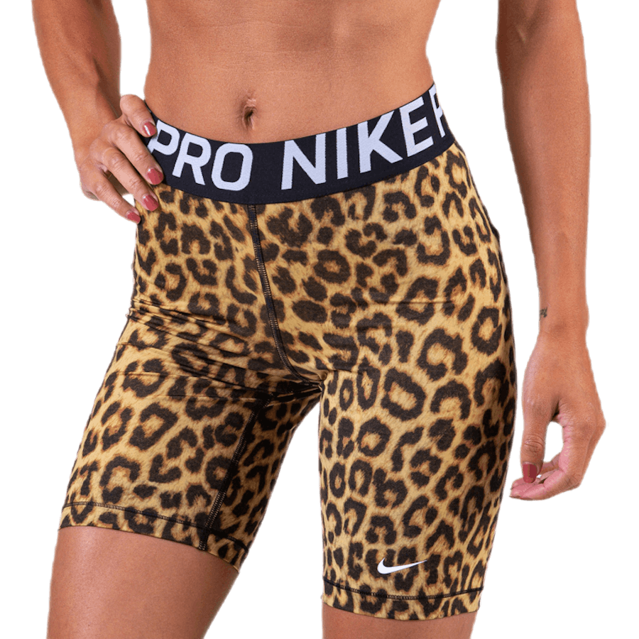 Pro Short 8" Leopard Patterned