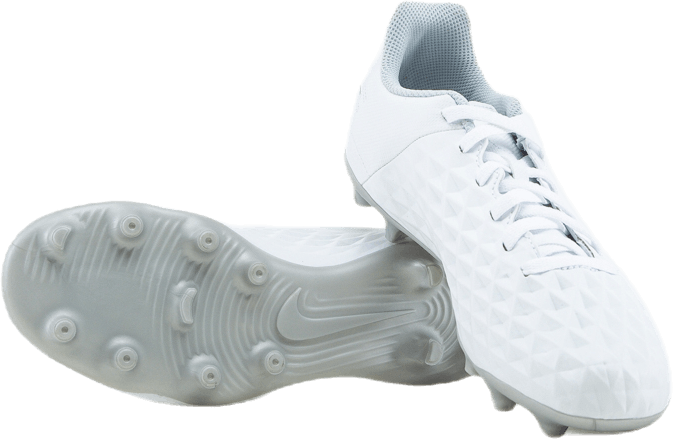 Jr Legend 8 Club FG/MG White/Grey