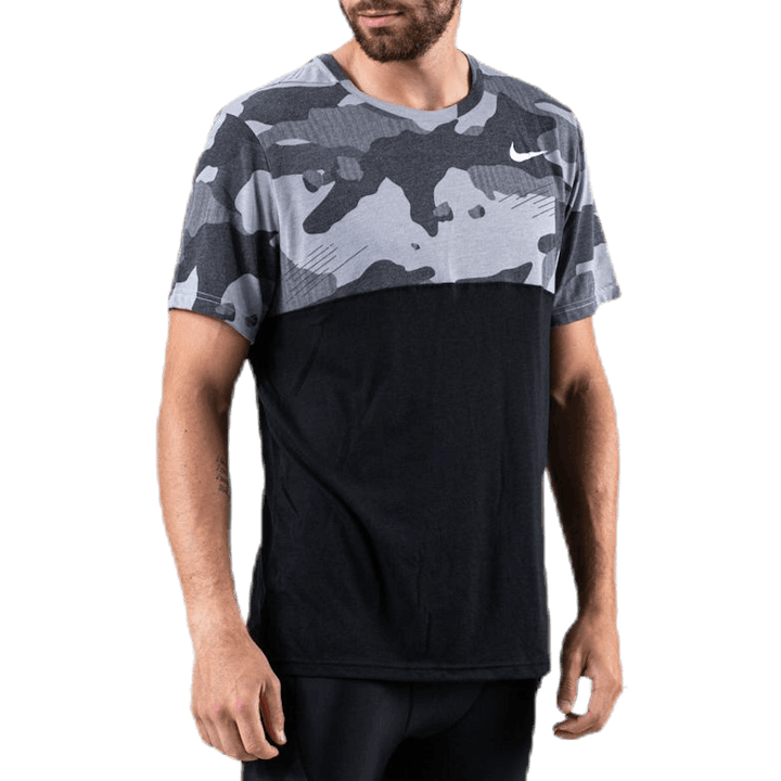 Dry Camo SS Top Black/Grey