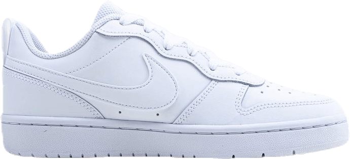 Court Borough Low 2 Big Kids' Shoes WHITE/WHITE-WHITE