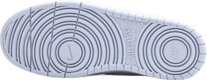 Court Borough Low 2 Big Kids' Shoes WHITE/WHITE-WHITE