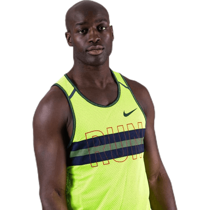 Wil Run Tank Mesh Green