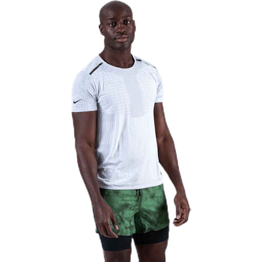 Tech Pack Seamless Top White/Grey
